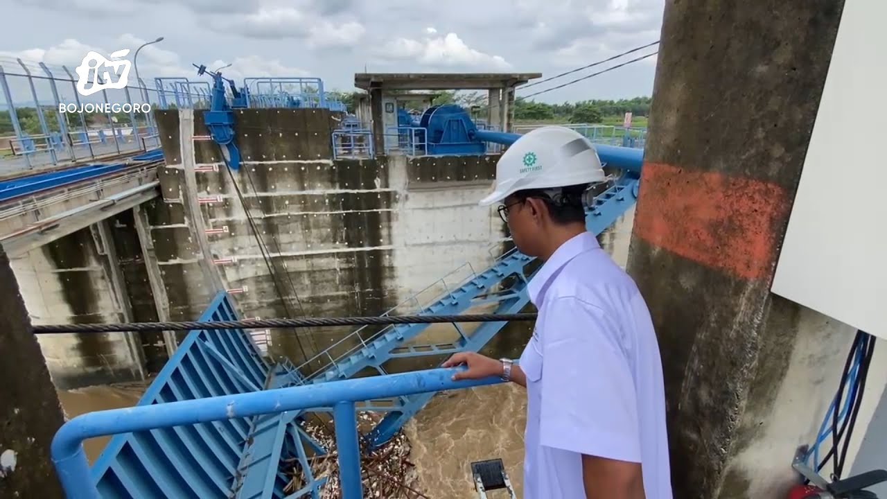9 Pintu Bendungan Gerak Bojonegoro Dibuka Untuk Antisipasi Banjir