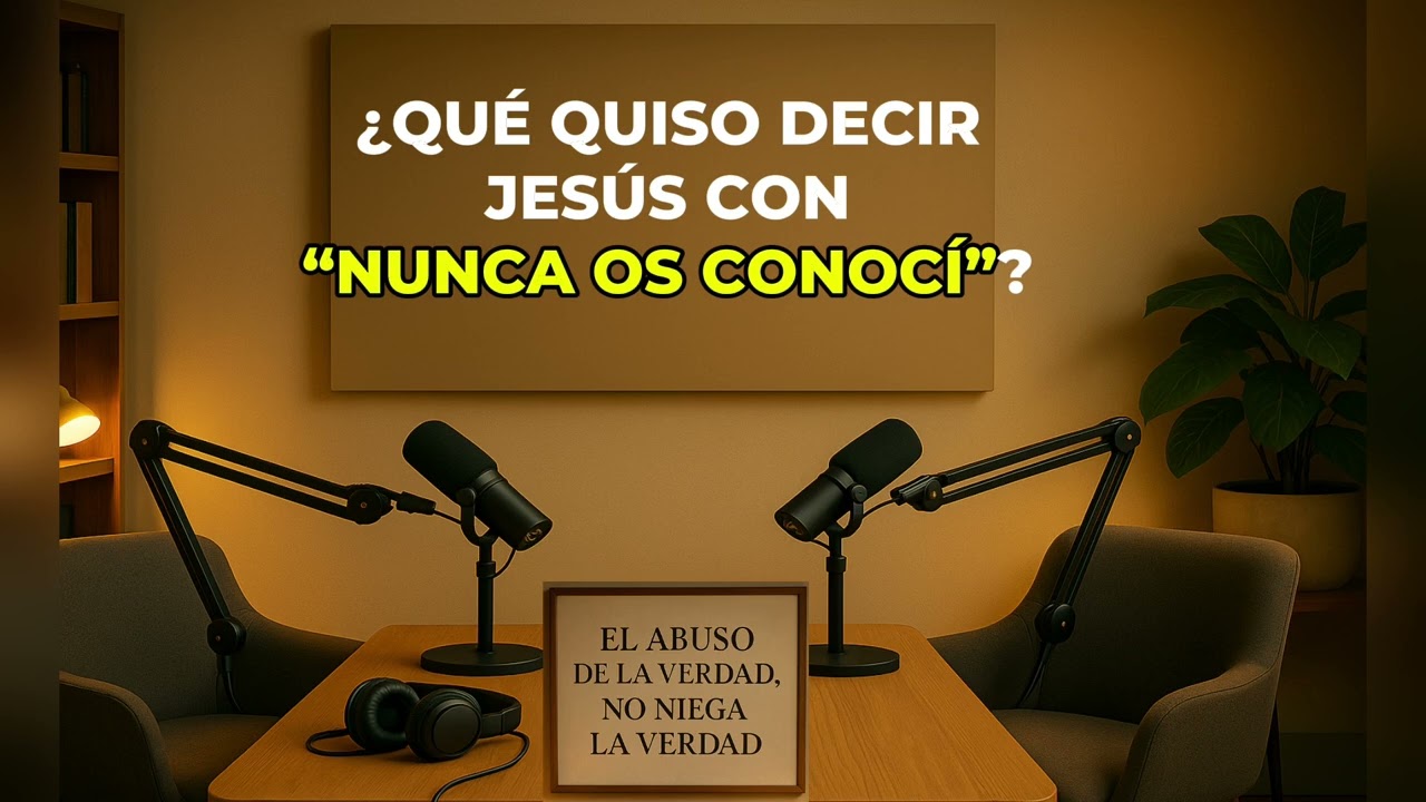 ¿Qué quiso decir Jesús con “nunca os conocí”?