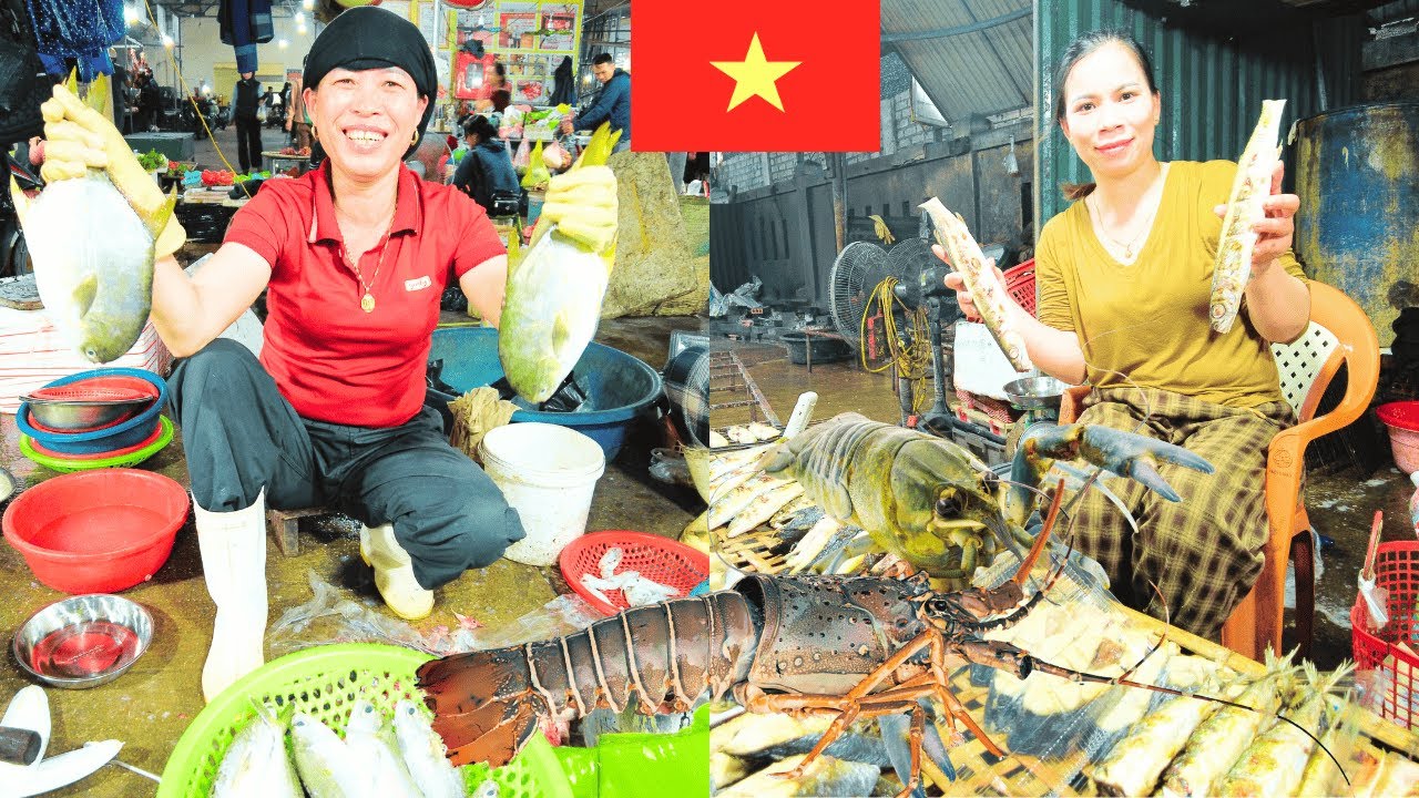 Top 5 Reasons to Visit Dien Xuan Market: Massive Seafood & Friendly Locals!