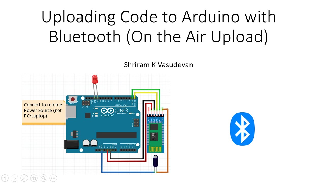 Загрузка кода Arduino через Bluetooth (беспроводная загрузка)