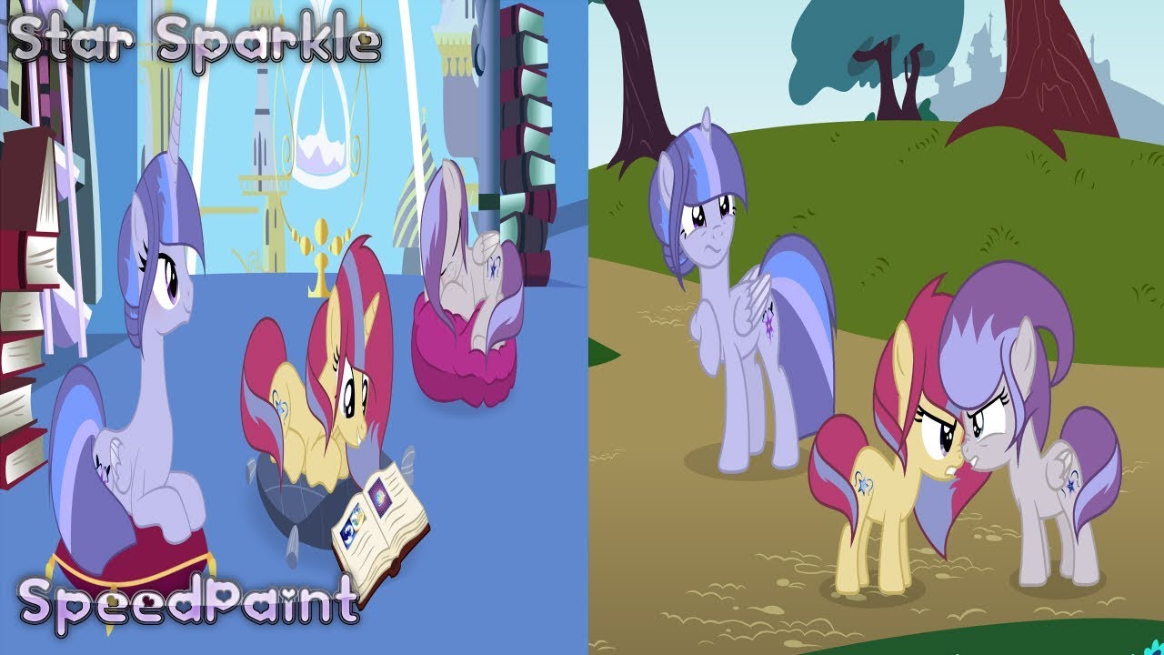【MLP SPEEDPAINT】My Twins (Next Gen) (Base Edit)
