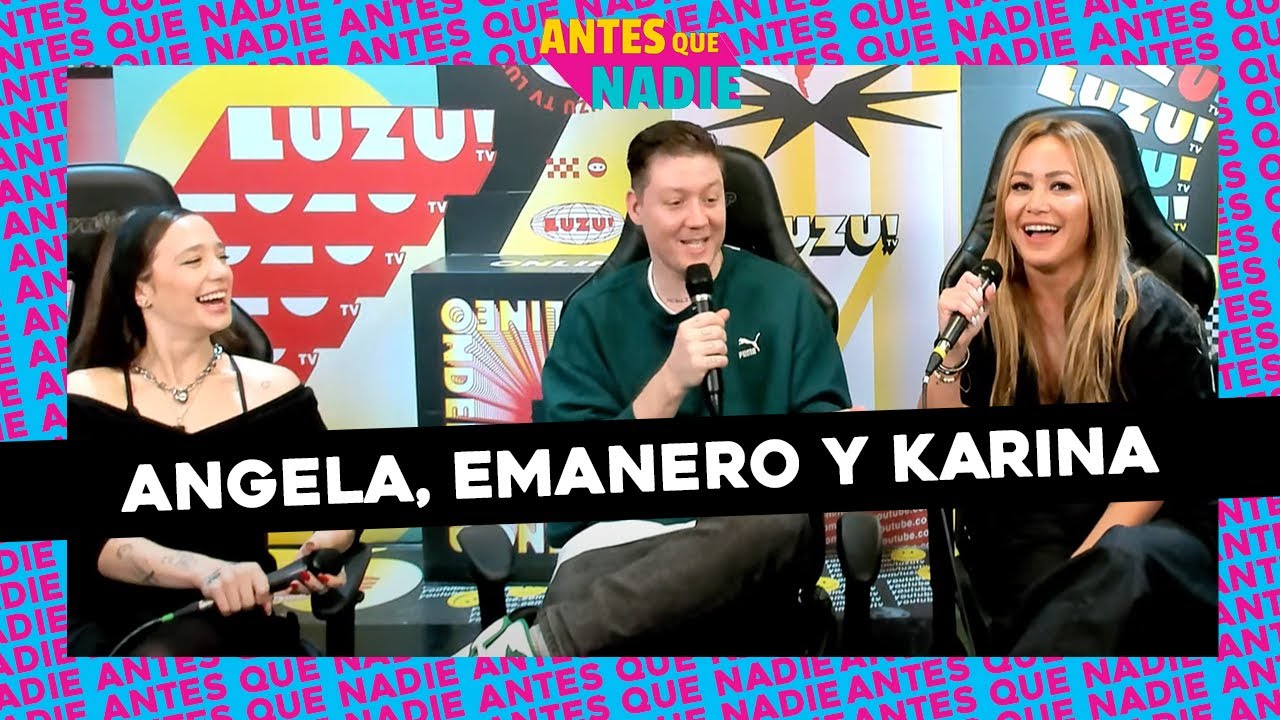 EXCLUSIVO: KARINA, ANGELA TORRES Y EMANERO PRESENTAN 