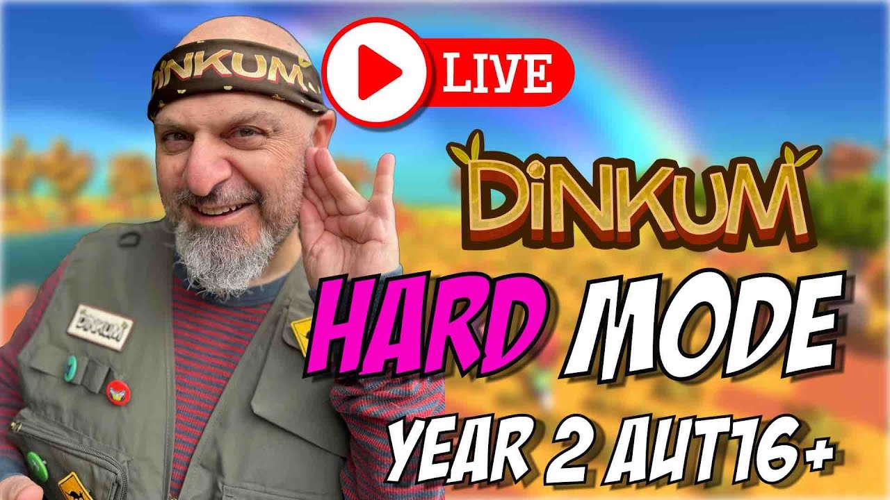 🔴 Dinkum Hard mode + Collab creative build