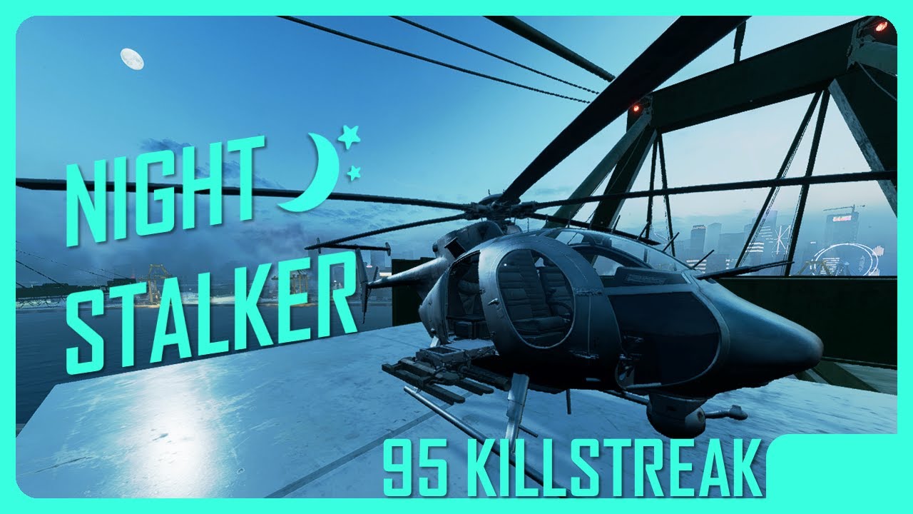 NIGHT STALKER | Owning the night with a 95 Killstreak ► Battlefield 2042 Nightbird Chill Flying #139