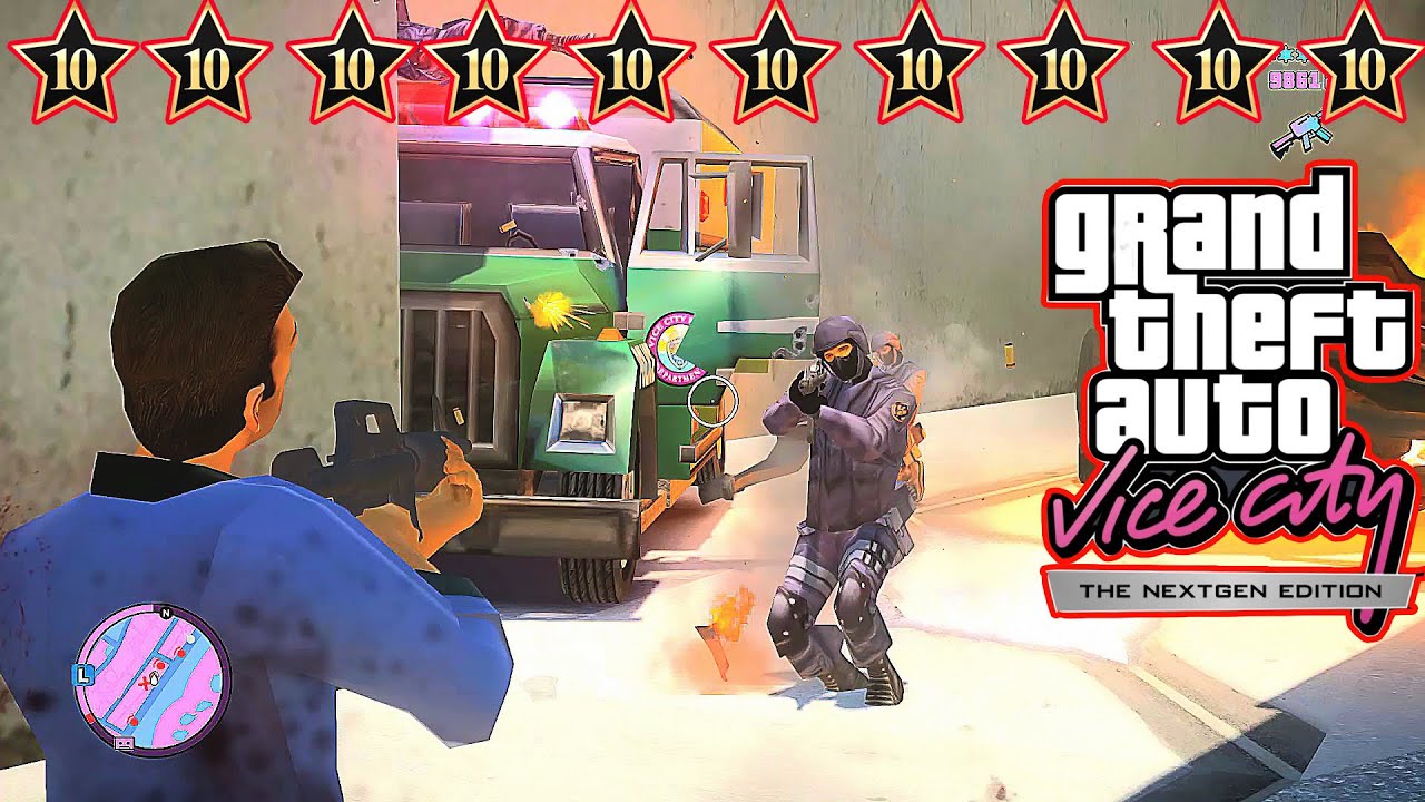 GTA Vice City Next Gen Edition: 6-Star Rampage & Epic Police Chase – GTA 4 Vibes - # 1