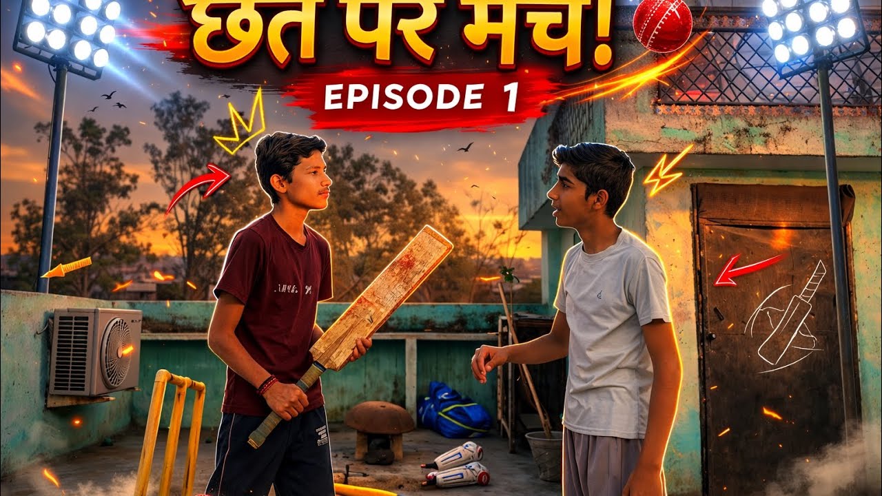 Chat par match episode 1 kon jitega #viral #cricketer 