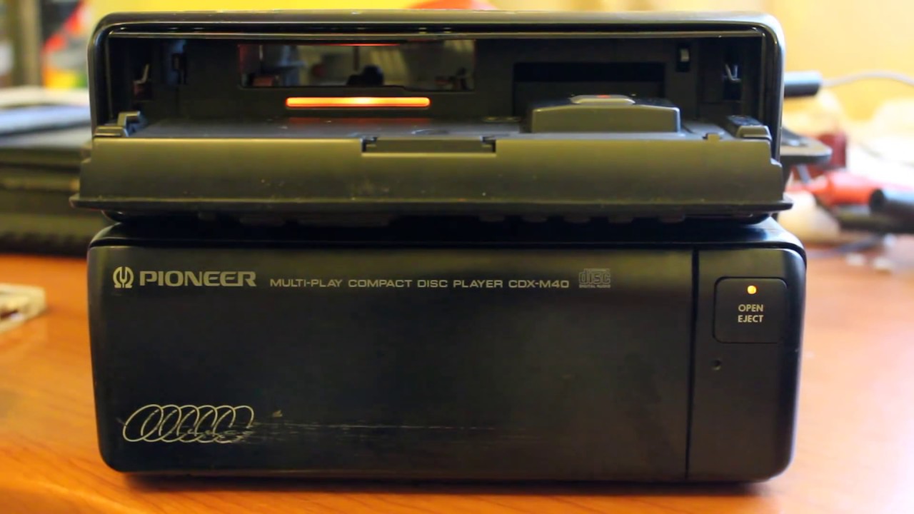 Pioneer KEH-M9300RDS cassette player with CDX-M40 CD changer
