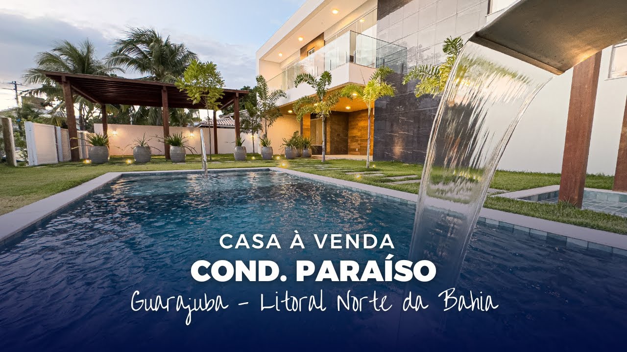 Casa à venda Condomínio Paraíso - Guarajuba - Litoral Norte da Bahia
