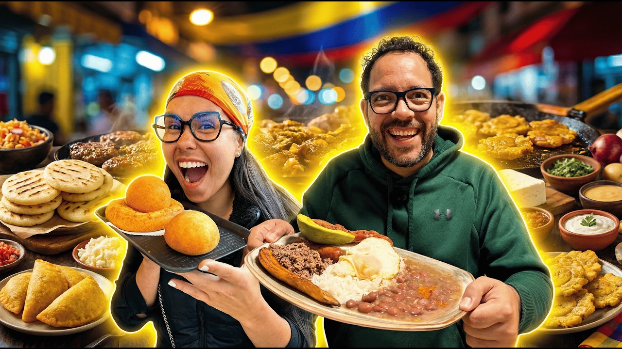 Comida Típica Colombiana en BOGOTÁ | El mejor tour gastronómico🇨🇴