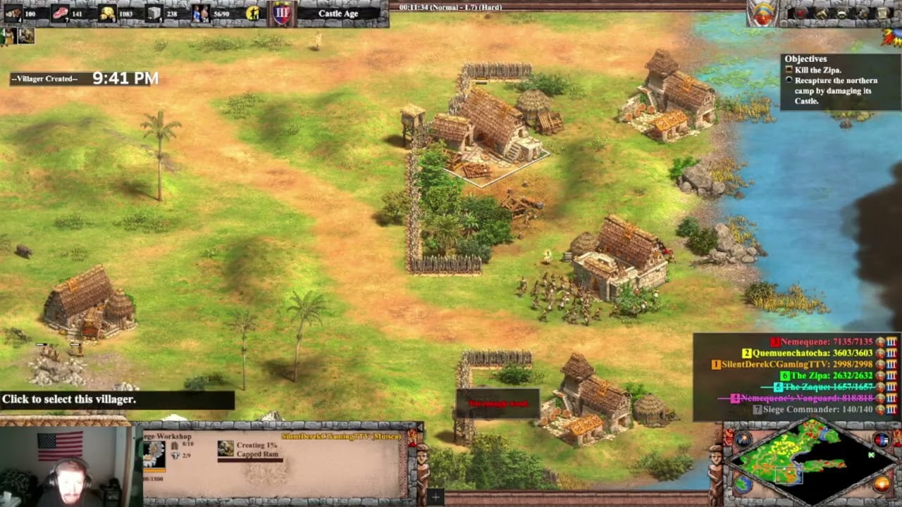 Age of Empires 2 DE: El Dorado 1. Slash and Burn (Hard)