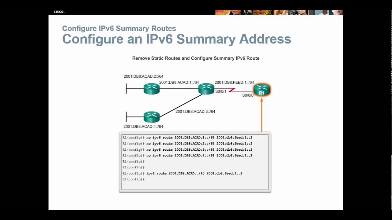 NET 126 Chapter 6 Configure Summary and Floating Static Routes