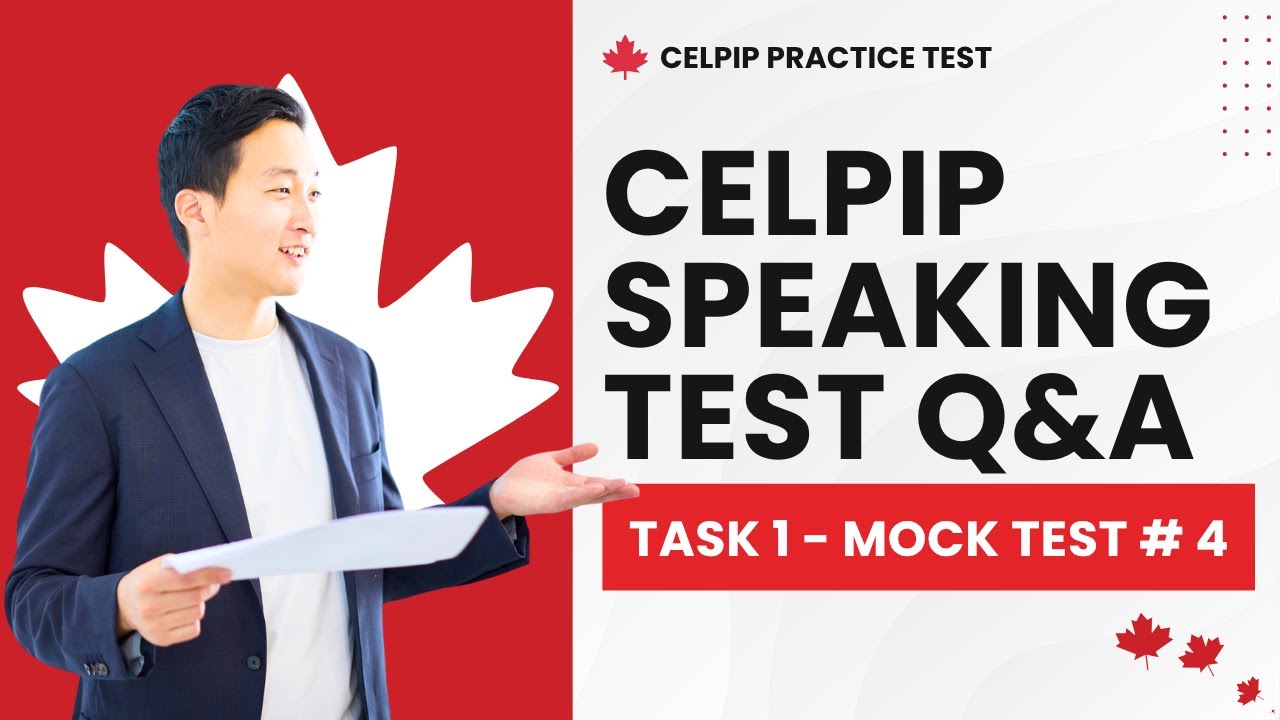 CELPIP Speaking Task 1: Giving Advice Sample Question with Answers (Mock Test #4)