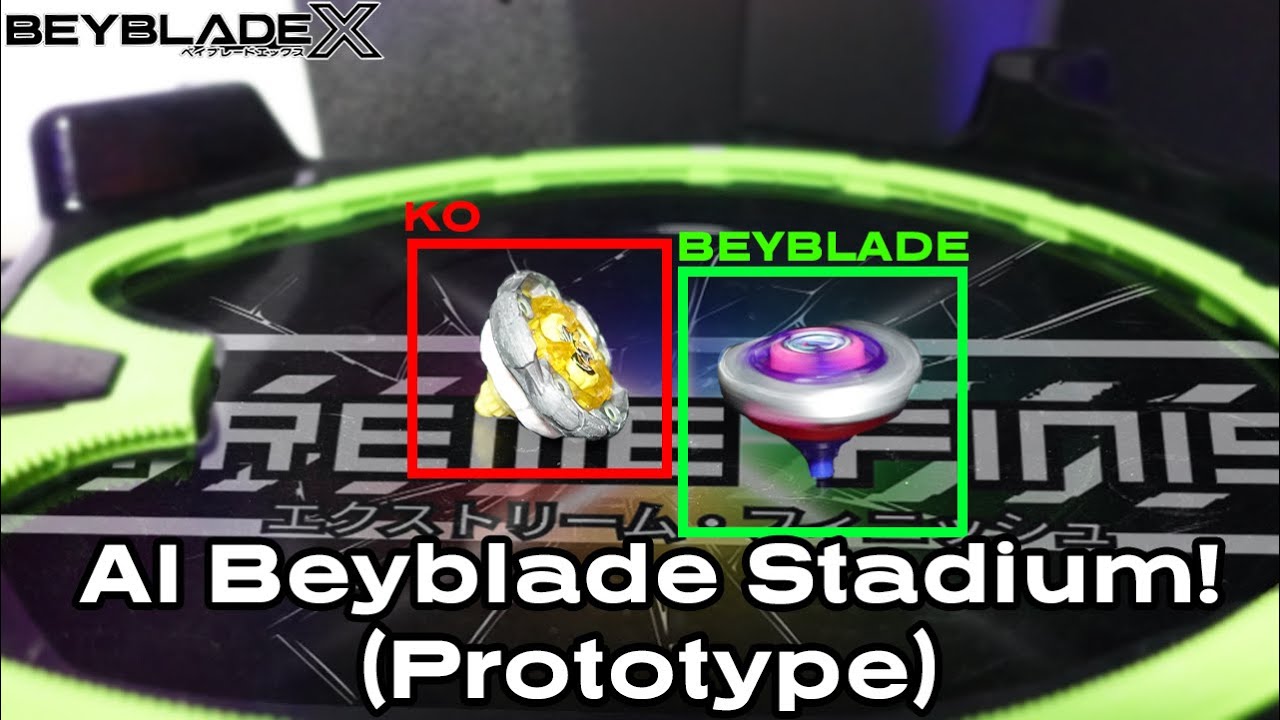 I made my own Beyblade XR Stadium (with AI)!