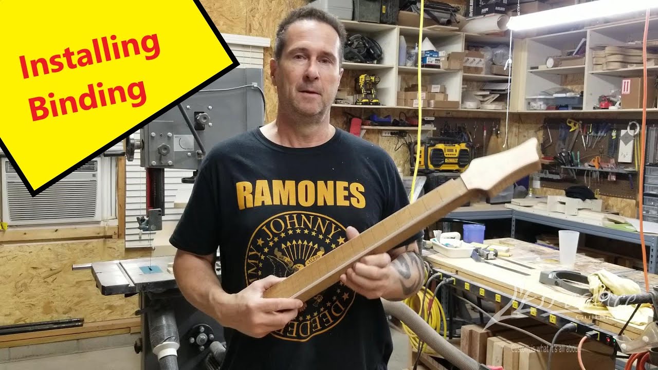Fingerboard binding