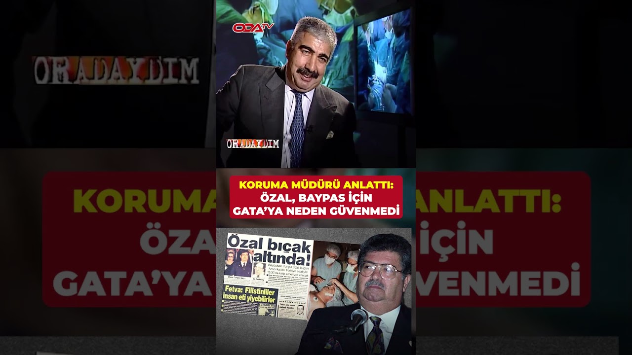 &Ouml;zal&rsquo;ın 1987 senesindeki baypas ameliyatıyla ilgili tanık Koruma M&uuml;d&uuml;r&uuml; Musa &Ouml;zt&uuml;rk konuştu.