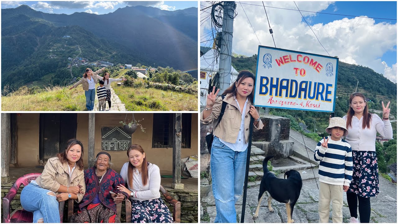 Bhadaure village, Kaski || Sano Ghar Homestay || Suikhet River Valley Resort ||
