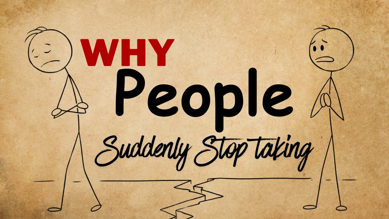 Log Achaanak Baat Karna Kyun Band Kar Dete Hain? | Psychology of Silence & Ghosting