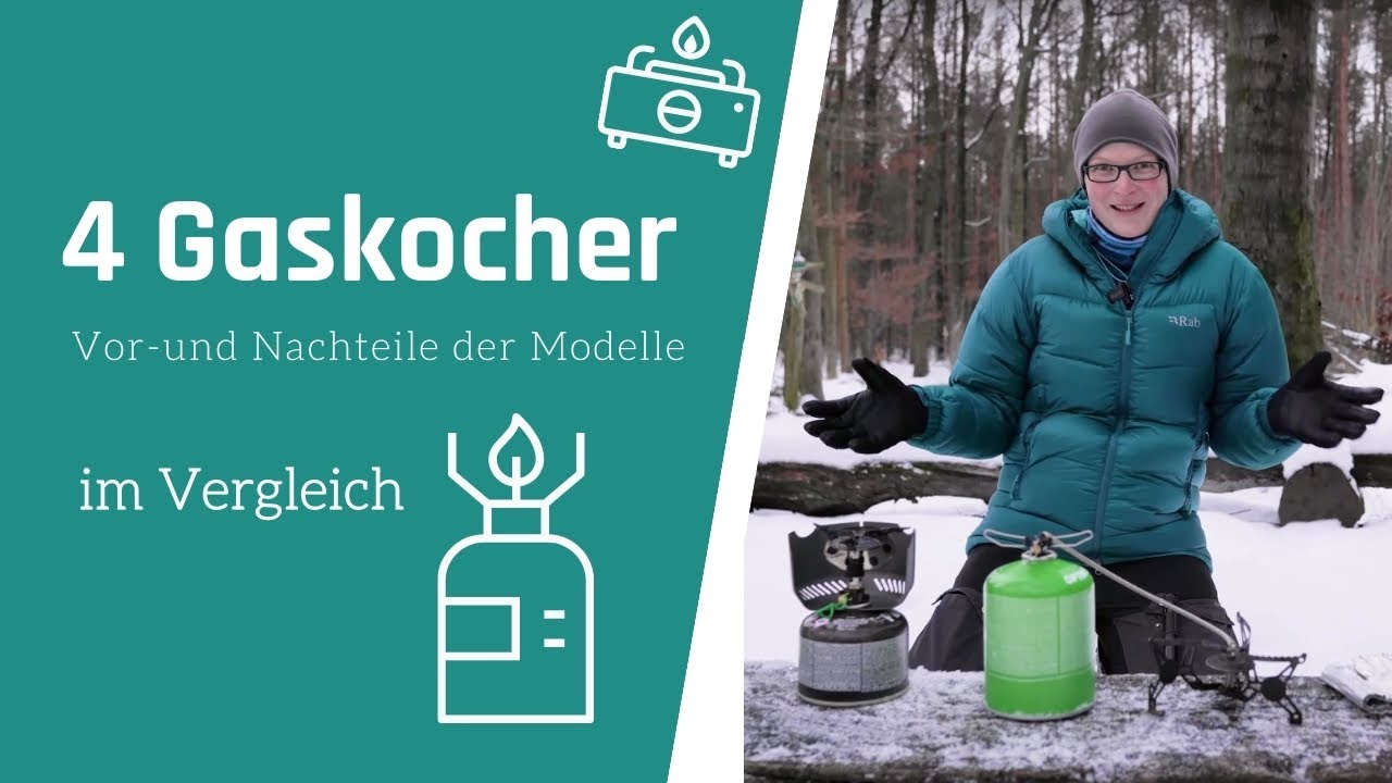 4 Gaskocher im Vergleich - Outdoor Review - Jojo the Gear G!rl