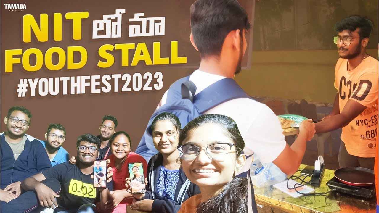 మా Collegeలో Food Stall పెట్టినం | NIT Warangal Students Food Stall