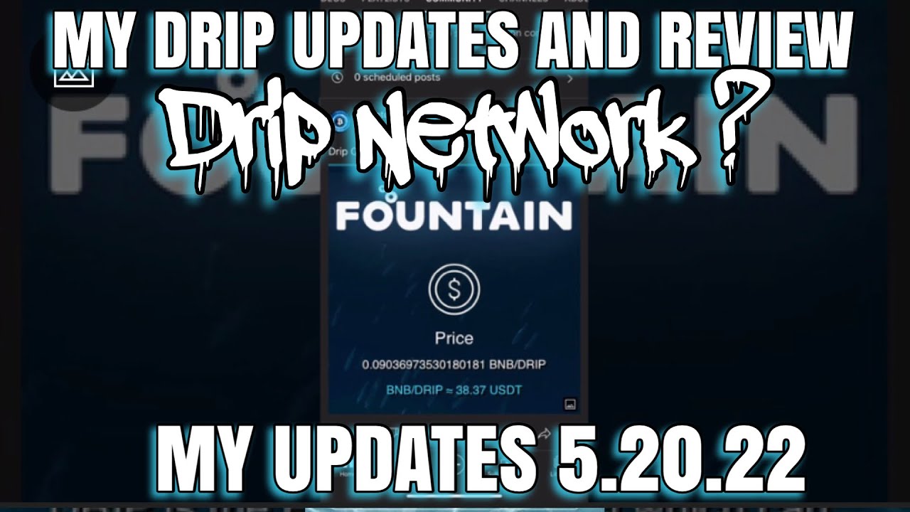 My Drip Network Results and Review