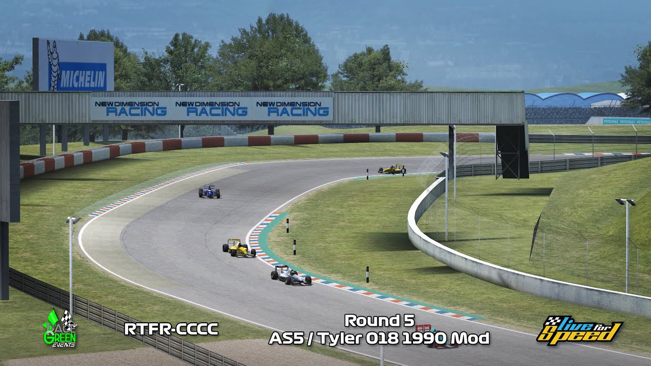 RTFR-CCCC (AS5 / Tyler 018 1990 Mod) | Live for Speed [LIVE onboard]
