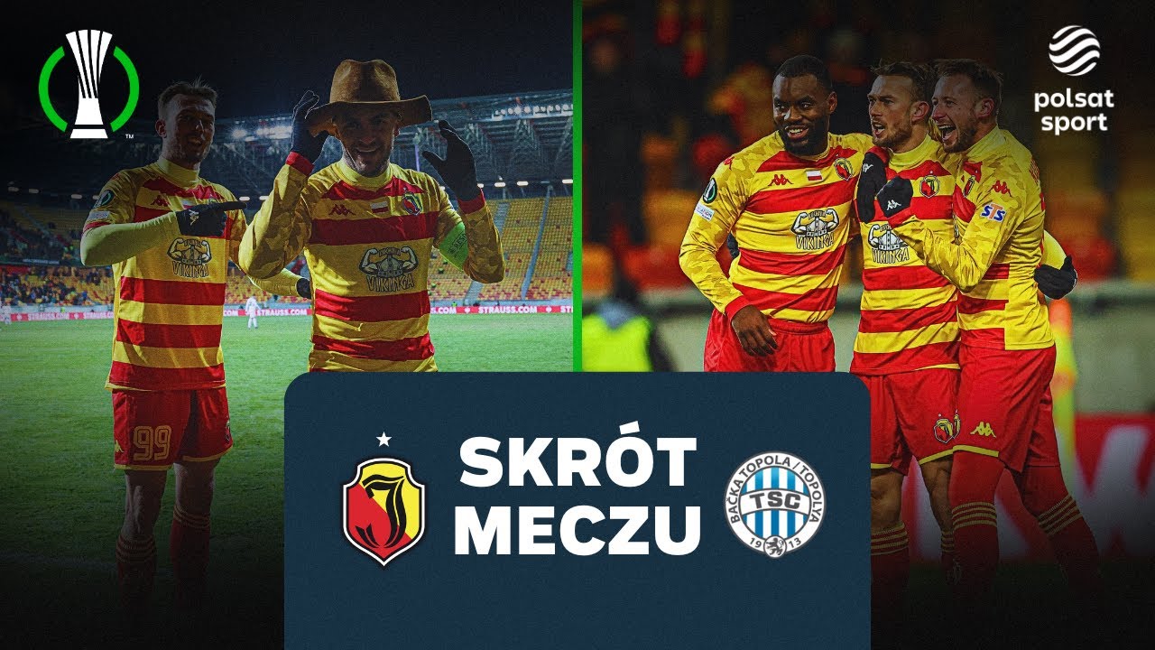 MISTRZ POLSKI GRA DALEJ! Skrót meczu Jagiellonia Białystok - TSC Backa Topola | LIGA KONFERENCJI
