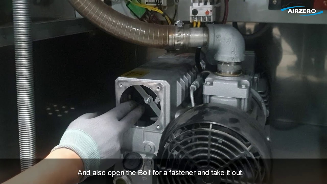 How to replace an Exhaust Filter for Chamber Type Packing Machine