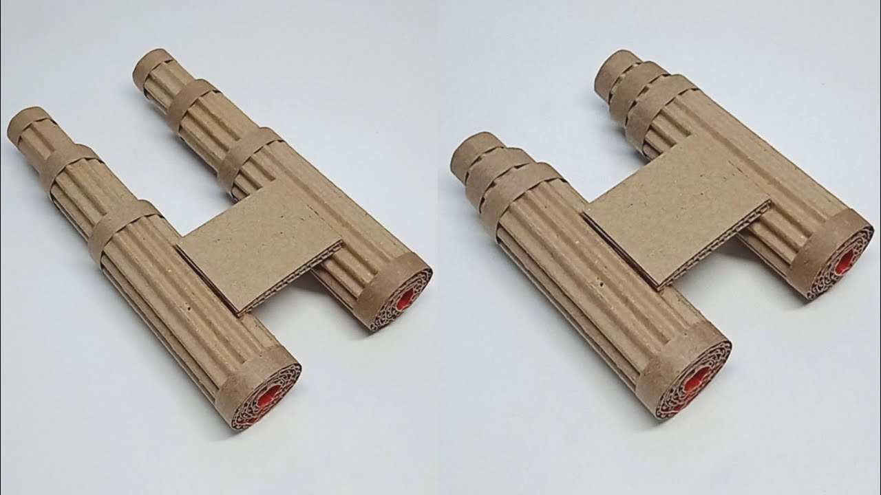how to make a binocular in cardboard
