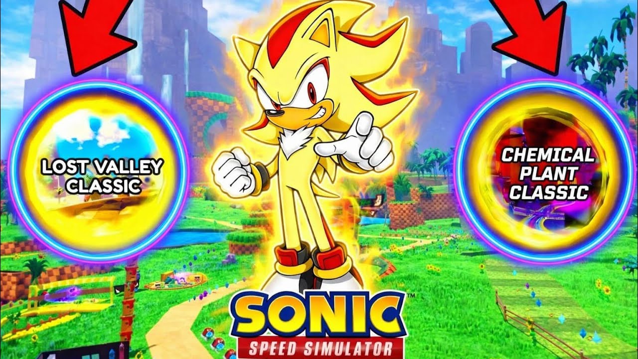 How To Get Into Every Classic World In Sonic Speed Simulator!
