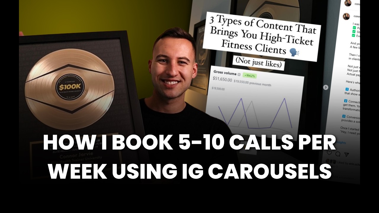 How Fitness Coaches Can Book 5-10 Sales Calls Per Week Without Ads or a Big Following