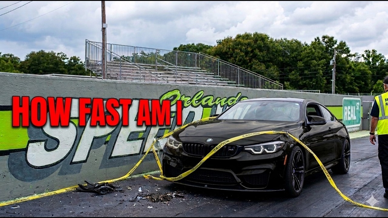 I TOOK MY STOCK F82 TO THE TRACK *CRASH*