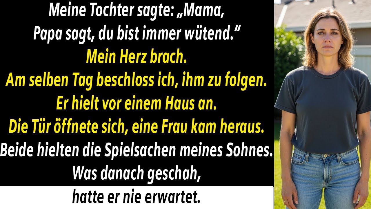 MEINE TOCHTER WIEDERHOLTE SEINE LÜGEN ÜBER MICH — ICH FOLGTE IHM UND FAND Unerwartetes