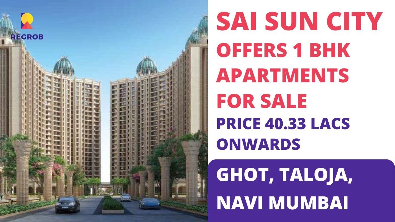 Paradise Sai Sun City |☎️ 7428091724 | 1 BHK Apartments For Sale in Ghot, Taloja, Navi Mumbai