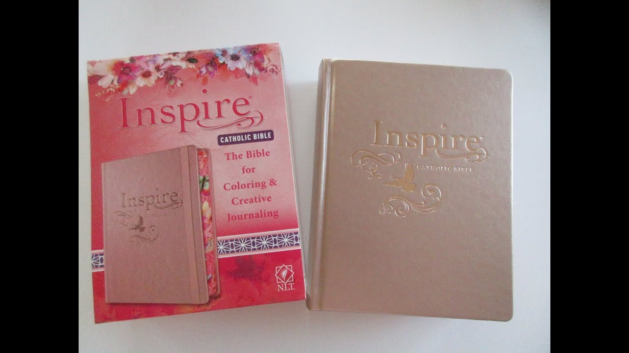 The NEW Catholic Inspire Bible from Tyndale House Review