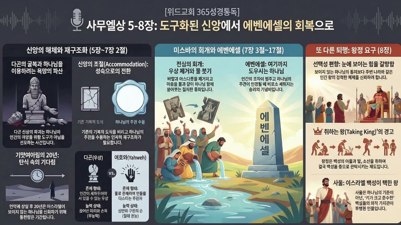 사무엘상 5-8장 해설 팟케스트