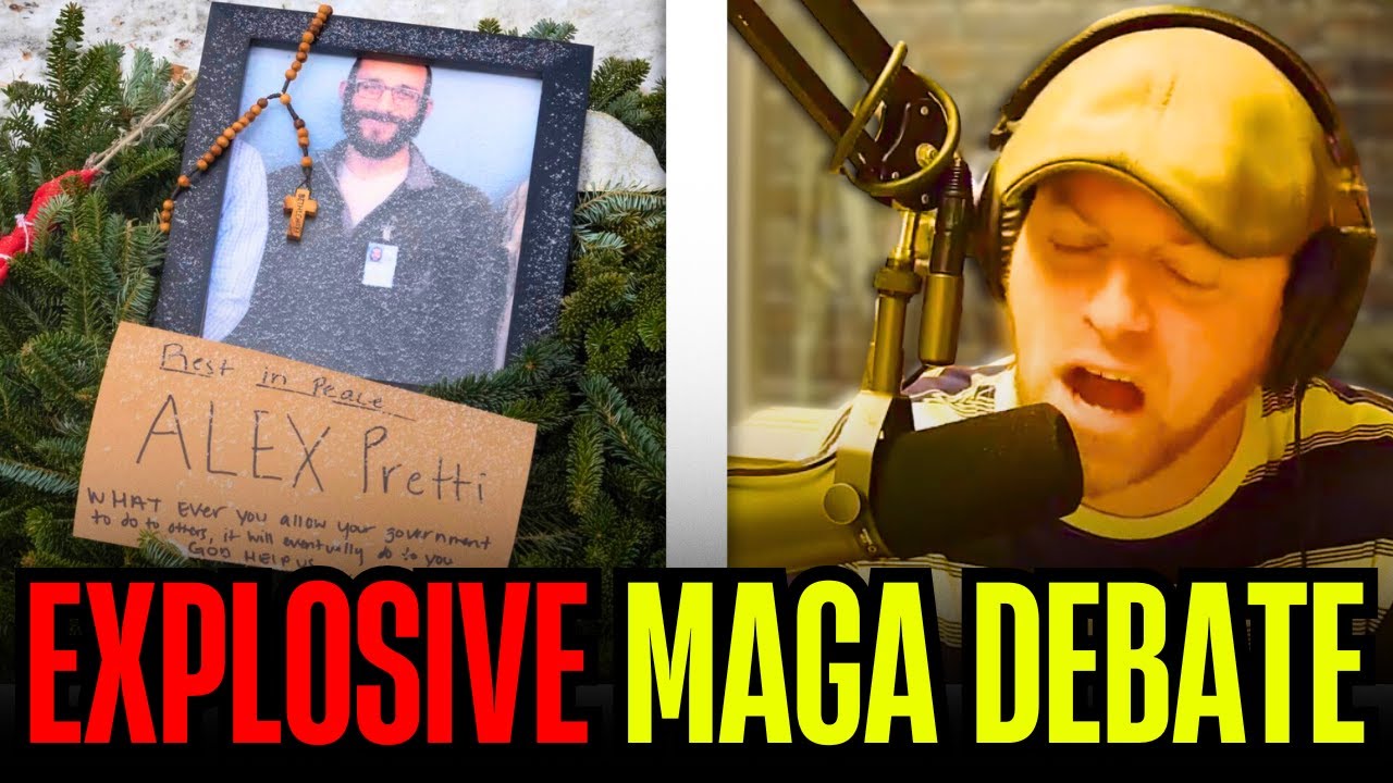 MAGA Bro Defends Shooting Of Alex Pretti And gets DESTROYED Live On Air