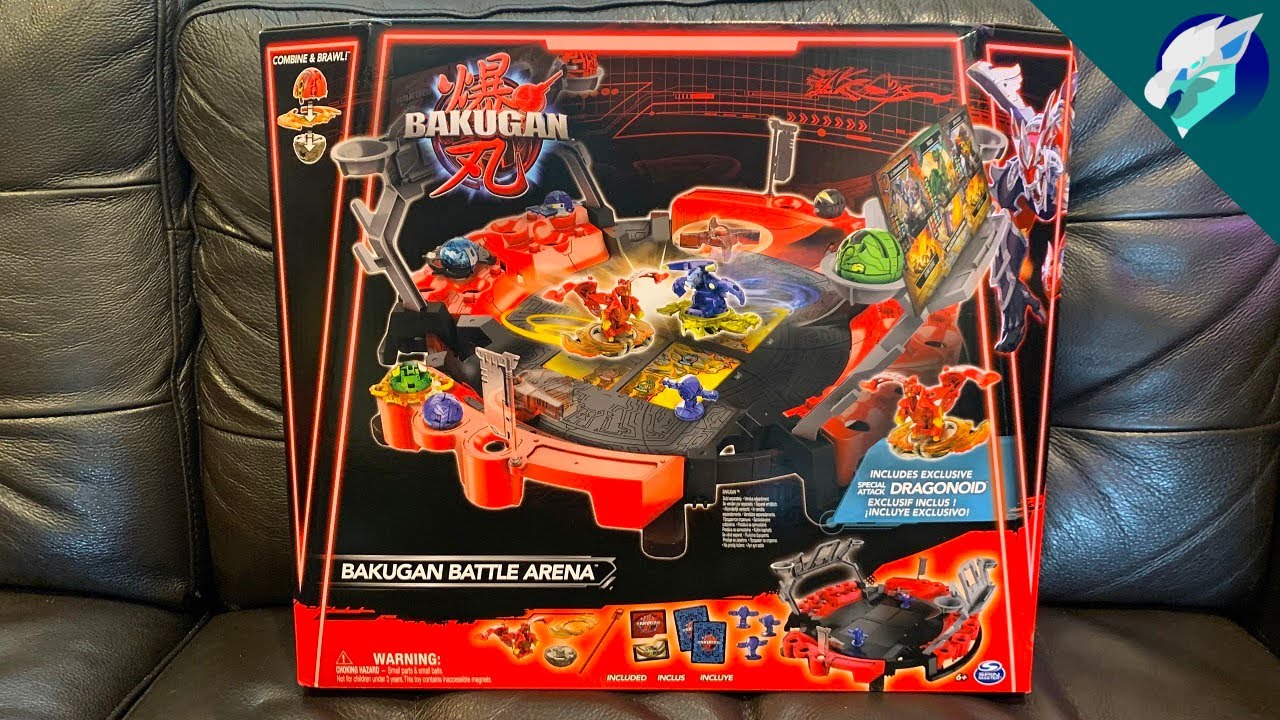 Распаковка и обзор Bakugan Battle Arena