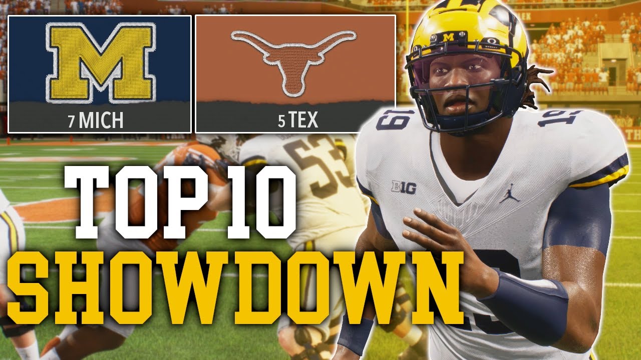 Huge Road Test vs #5 Texas! | College Football 26 Michigan Dynasty Ep. 10