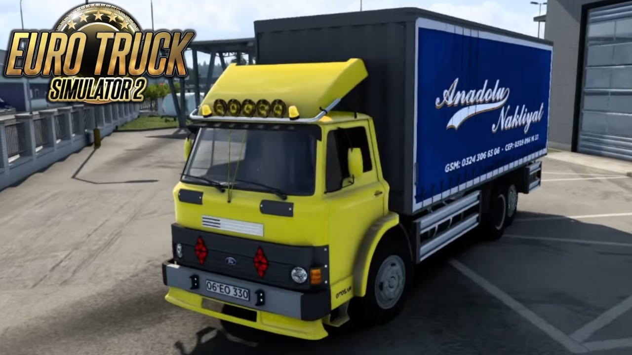 EURO TRUCK SIMULATOR 2 - FORD CARGO 1210 MESSINA PALERMO - GAMEPLAY ITA