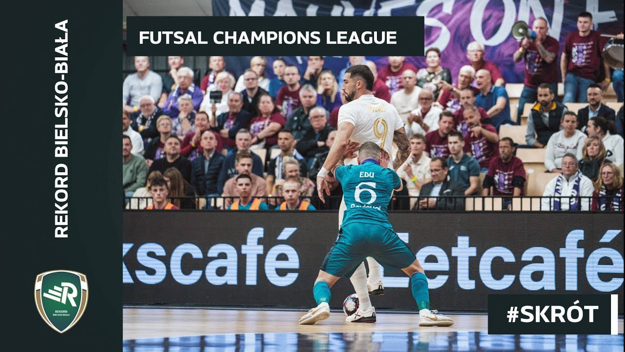 Sporting Anderlecht Bruksela - Rekord Bielsko-Biała 1:3 (0:0) - skrót UEFA Futsal Champions League
