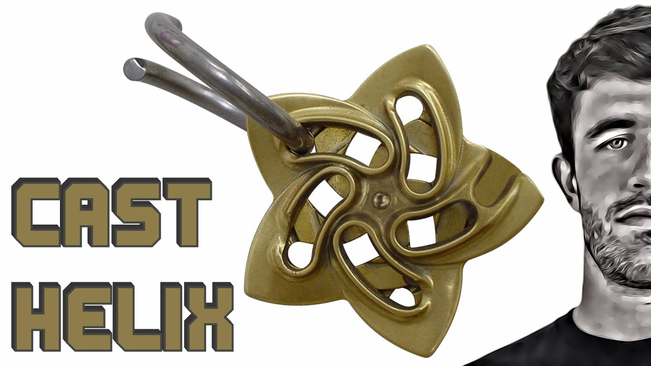 Cast Helix from Hanayama - Solution