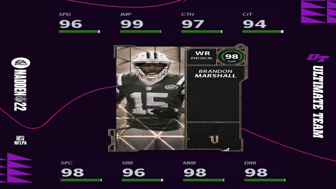FAN APPRECIATION PART II NEW MOSSING GOD BRANDON MARSHALL! Madden 22 Ultimate Team