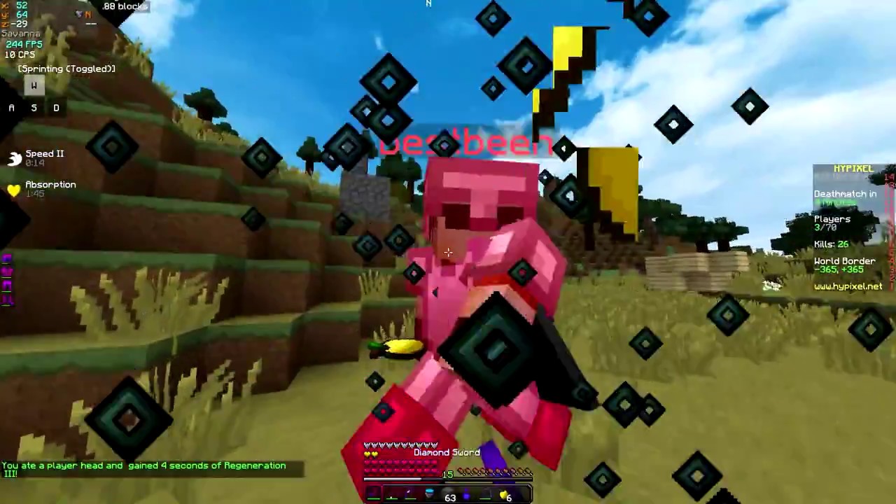 [28 Kills] My Hypixel Solo UHC Kill Record