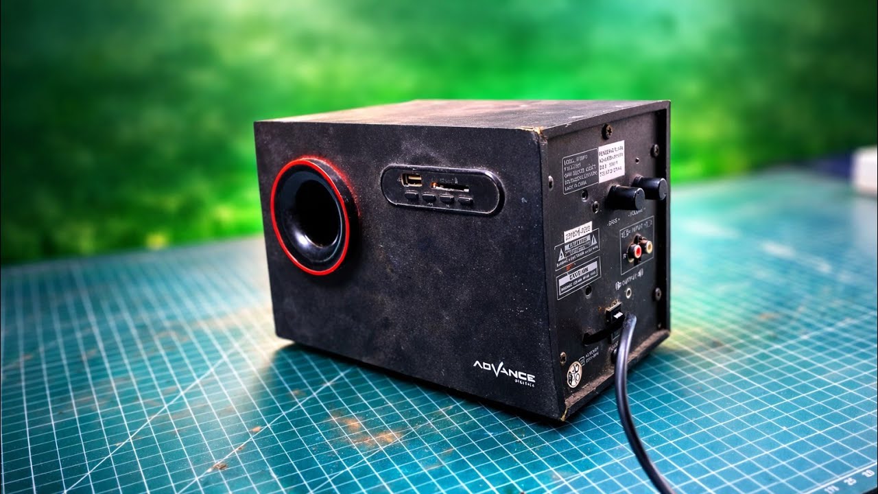 Repair portable MP3 small lound speaker Repair and ASMR #soundsistem #creative #viral
