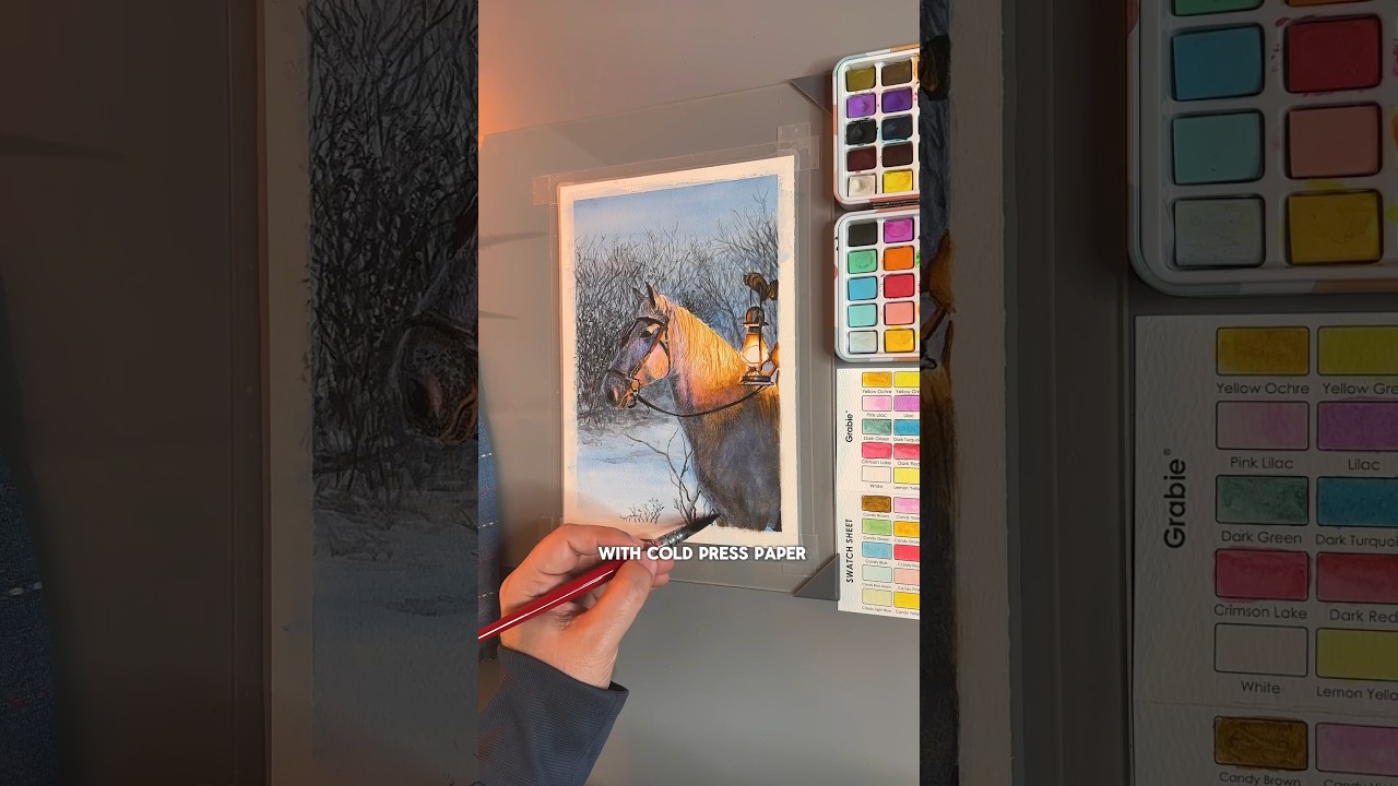 Cold press vs hot pressed watercolor paper!