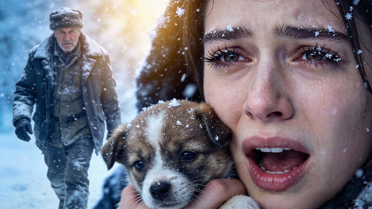 “Take My Puppy!” She Cried — Until the Veteran Answered, “You’re Both Coming Home With Me.”