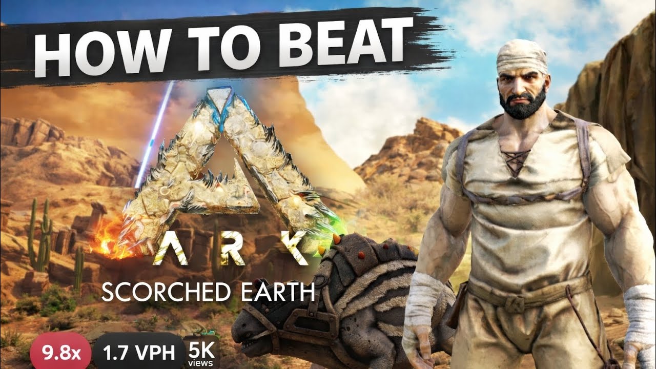 Scorched Earth Ne Mujhe Rula Diya! (Episode 1) Ark gameplay