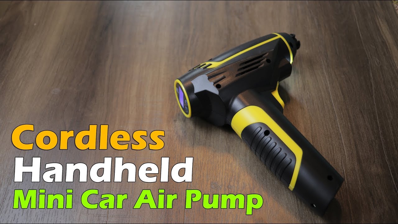 Cordless Handheld Mini Electric Car Air Pump for just Rs. 2,700 (limited period)
