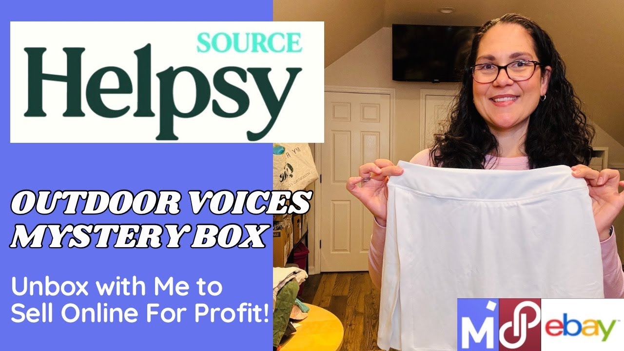 Unbox with Me - Helpsy Source Outdoor Voices Mystery Box - Reselling for Profit On eBay & Poshmark