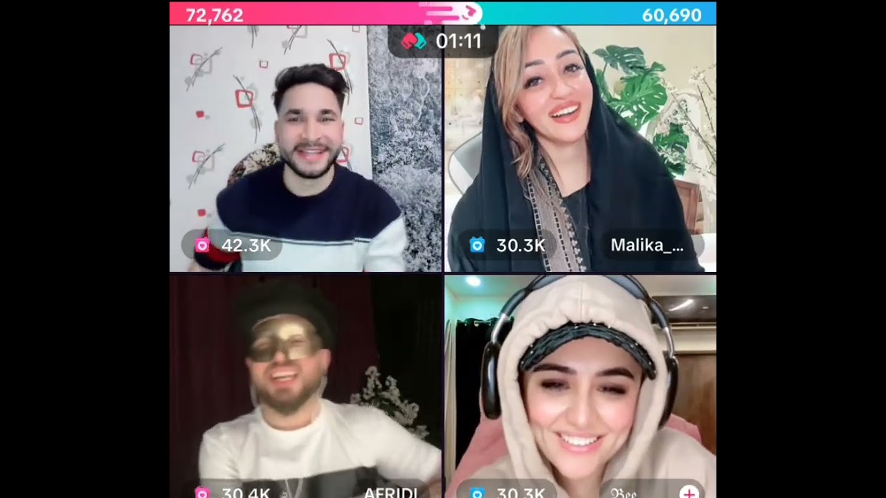 Waliuallah and bee Malika Mr Jarry sra khokali gapshap video